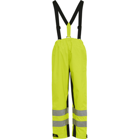 ELKA Securetech Multinorm Electric Arc Waist Trousers 082460R #colour_hi-vis-yell-navy