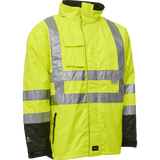 ELKA Visible Xtreme 2-in-1 Jacket 086100R #colour_hi-vis-yell-black