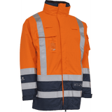 ELKA Securetech Multinorm Jacket 086150R #colour_hi-vis-ora-navy