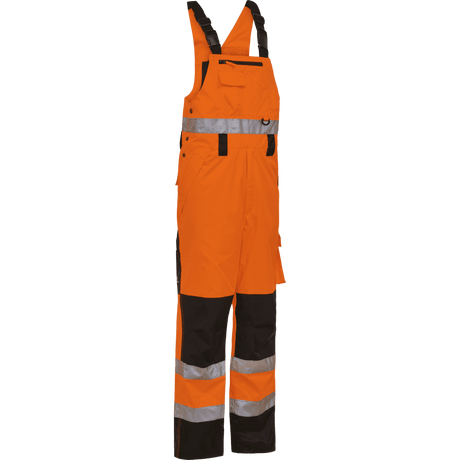 ELKA Visible Xtreme Bib & Brace 089900R #colour_hi-vis-orange-black