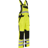 ELKA Visible Xtreme Bib & Brace 089904R #colour_hi-vis-yell-black