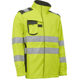 ELKA Visible Xtreme Softshell Jacket 116504R #colour_hi-vis-yell-grey