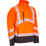 ELKA Visible Xtreme Softshell Jacket 116505R #colour_hi-vis-orange-black