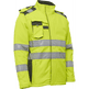 ELKA Visible Xtreme Winter Softshell Jacket 116514R #colour_hi-vis-yell-grey