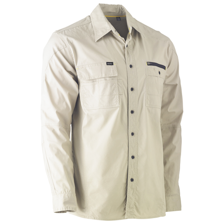 Bisley Flex & Move Long Sleeve Utility Work Shirt