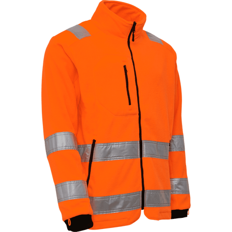 ELKA Visible Xtreme Zip-in Fleece 150014R #colour_hi-vis-orange