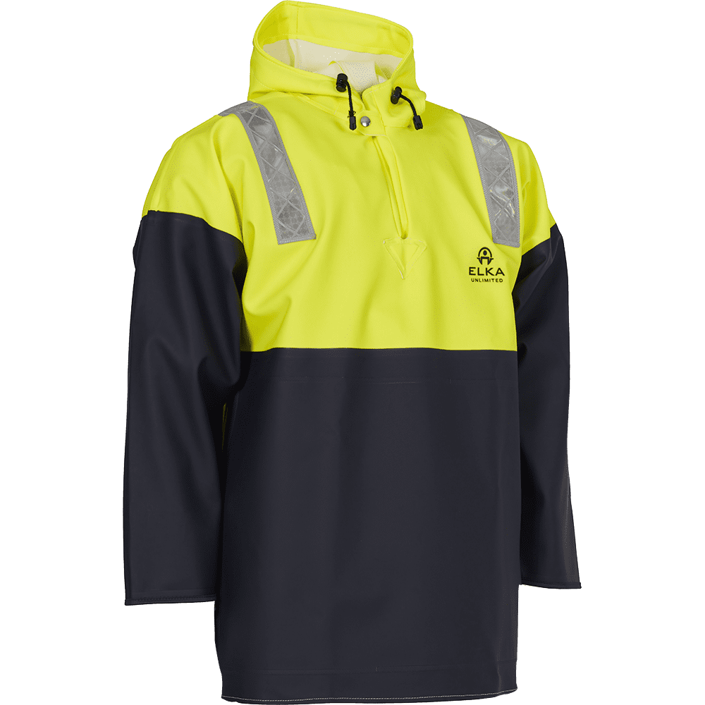 ELKA Unlimited Smock 177105 #colour_hi-vis-yell-navy