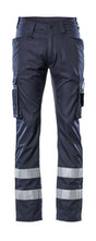 Mascot Frontline Service Trousers with Reflective Tape #colour_dark-navy