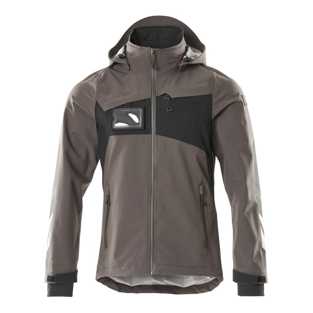 Mascot Accelerate Lightweight Outer Shell Jacket #colour_dark-anthracite-black