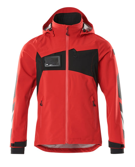 Mascot Accelerate Lightweight Outer Shell Jacket #colour_traffic-red-black