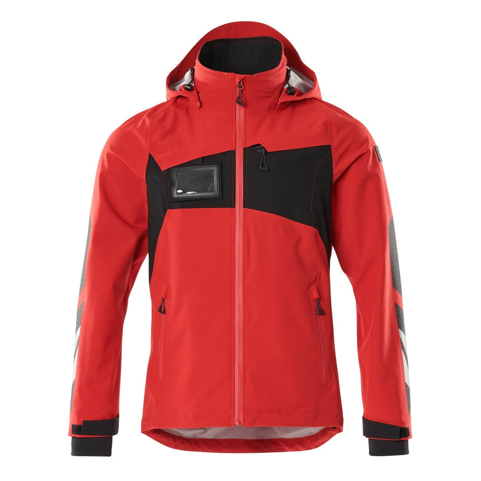 Mascot Accelerate Lightweight Outer Shell Jacket #colour_traffic-red-black