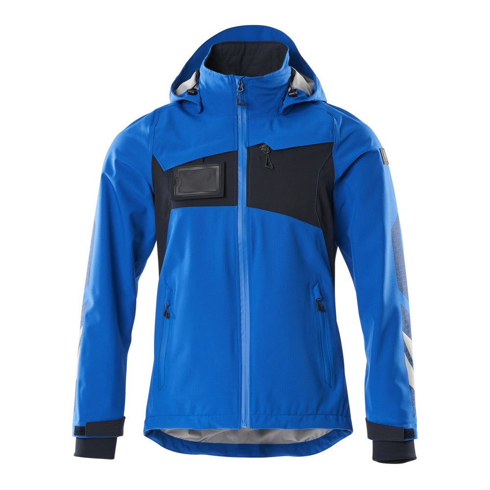 Mascot Accelerate Lightweight Outer Shell Jacket #colour_azure-blue-dark-navy