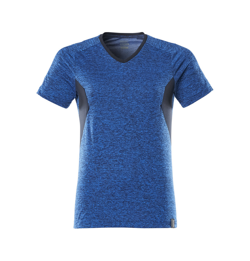 Mascot Accelerate Ladies COOLMAX PRO T-shirt #colour_azure-blue-dark-navy