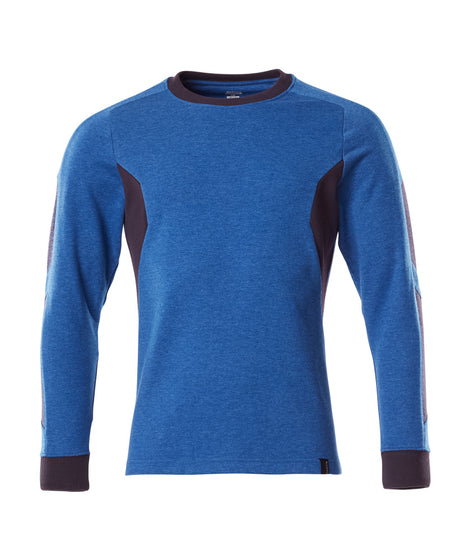 Mascot Accelerate Modern Fit Sweatshirt #colour_azure-blue-dark-navy