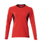 Mascot Accelerate Ladies Long-Sleeved T-Shirt #colour_traffic-red-black