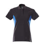 Mascot Accelerate Ladies Fit Polo Shirt #colour_dark-navy-azure-blue