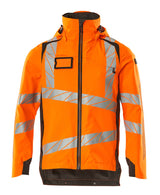 Mascot Accelerate Safe Lightweight Lined Outer Shell Jacket #colour_hi-vis-orange-dark-anthracite