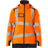 Mascot Accelerate Safe Winter Jacket for Ladies with CLIMascot #colour_hi-vis-orange-dark-navy