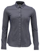 Mascot Frontline Modern Fit Ladies Stretch Shirt #colour_blue-flecked