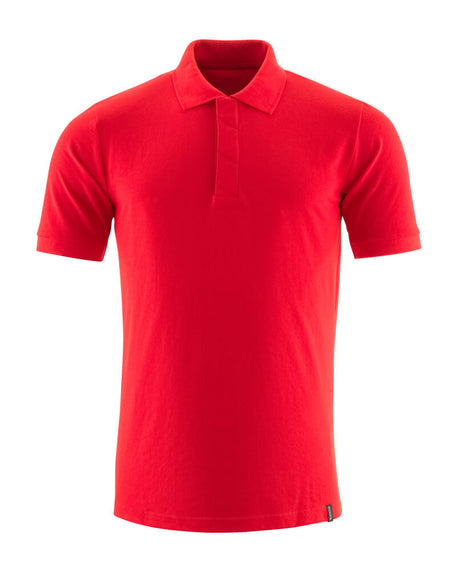 Mascot Crossover Modern Fit Polo Shirt with ProWash Technology #colour_traffic-red