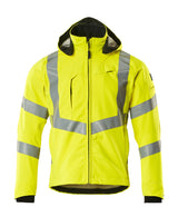 Mascot Safe Supreme Blackpool Softshell jacket #colour_hi-vis-yellow