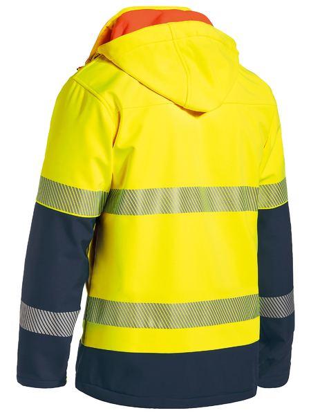 Bisley 3M Taped Hi-Vis Ripstop Bonded Fleece Jacket