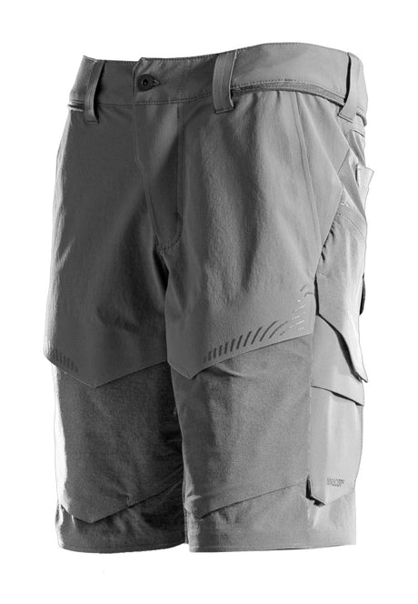 Mascot Customized Stretch Lightweight Shorts - Stone Grey #colour_stone-grey