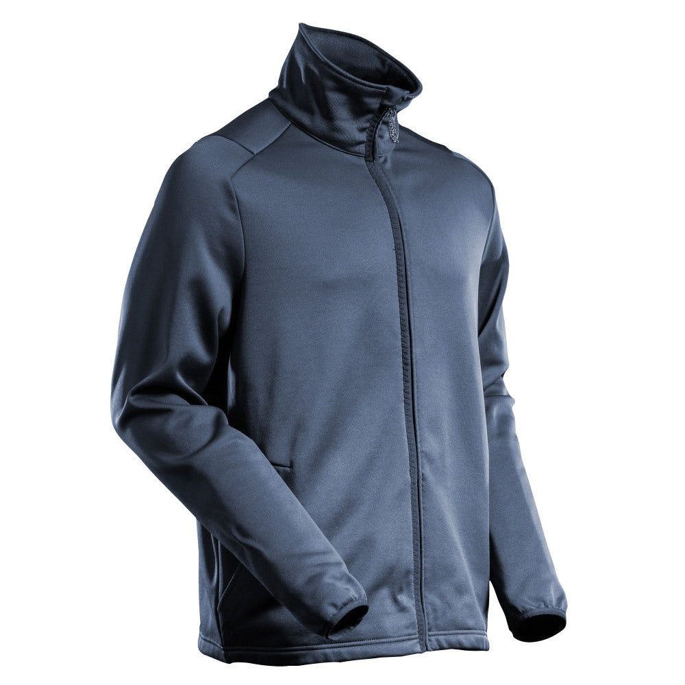 Mascot Customized Microfleece with Zipper #colour_dark-navy