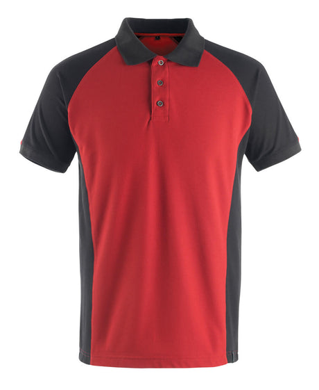 Mascot Unique Bottrop Polo Shirt #colour_red-black