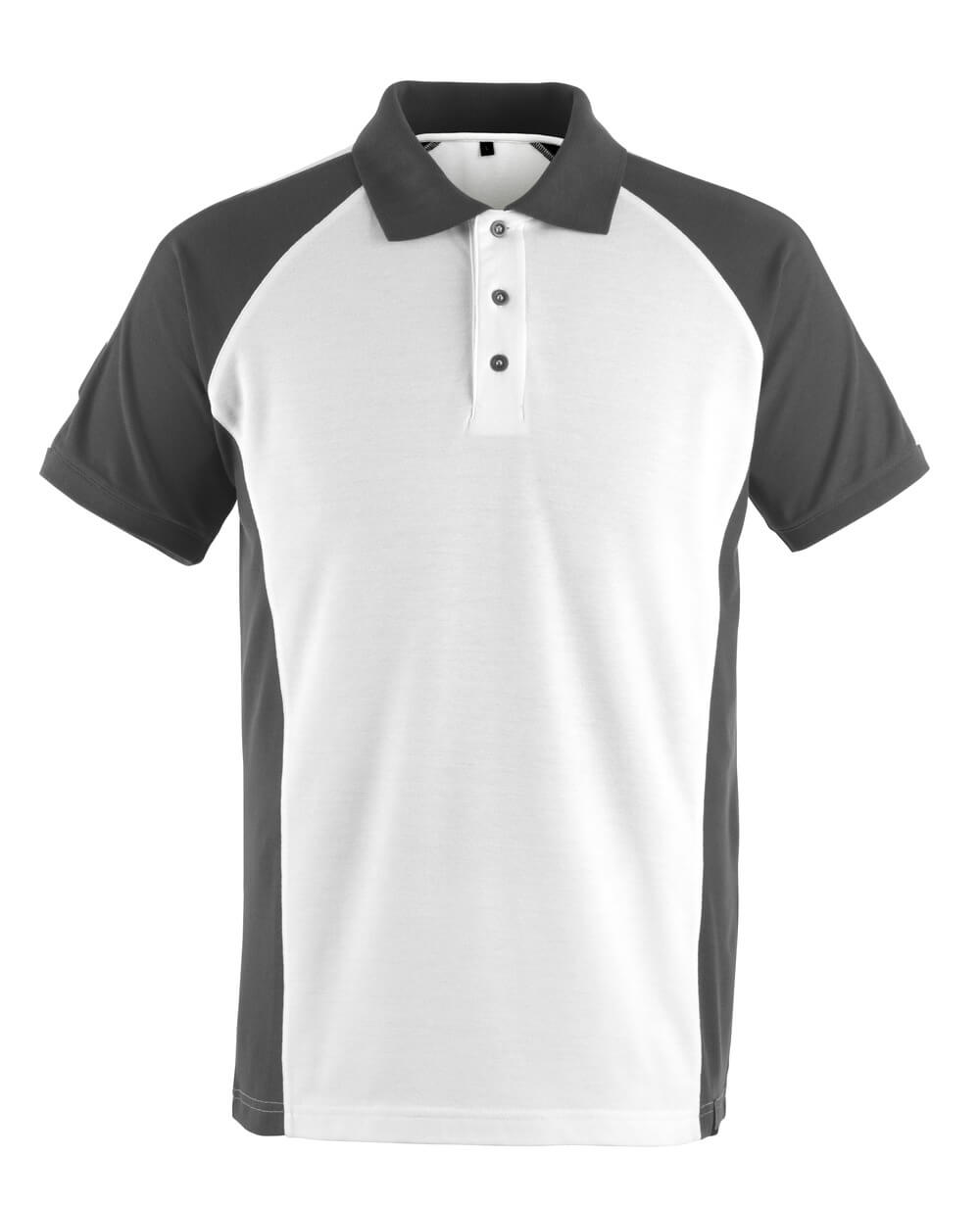 Mascot Unique Bottrop Polo Shirt #colour_white-dark-anthracite