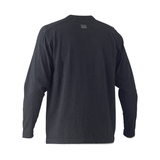 Bisley Flex & Move Long Sleeve Cotton V Neck T-Shirt