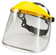 Beeswift Metal Edge Face Visor 8" Clear