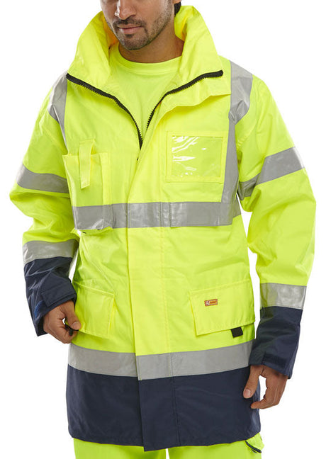 Beeswift Two Tone Breathable Traffic Jacket