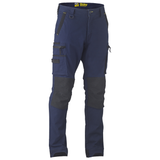 Bisley Flex & Move Stretch Utility Cargo Trousers With Kevlar® Knee Pad Pockets