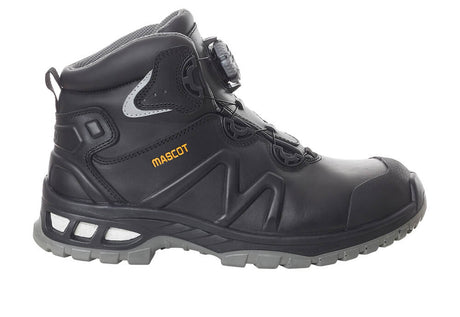 Mascot Footwear Mid Safety Boots S3 with BOA #colour_black
