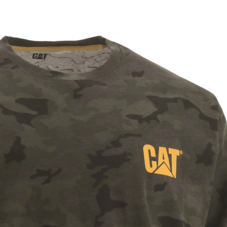 Caterpillar Trademark Banner Long Sleeve T-Shirt