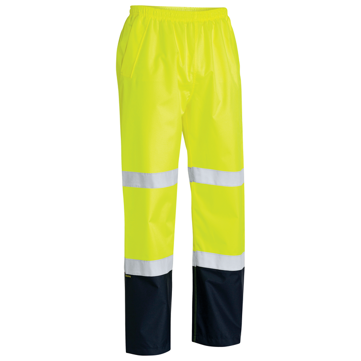 Bisley Taped Hi-Vis Rain Shell Trousers