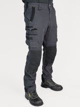 Bisley Flex & Move Stretch Utility Cargo Trousers With Kevlar® Knee Pad Pockets