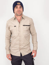 Bisley Flex & Move Long Sleeve Utility Work Shirt