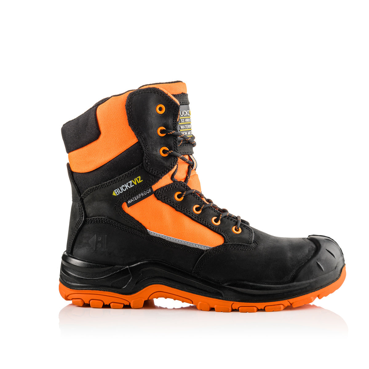 Buckbootz Buckz Viz Safety Lace/Zip Boots