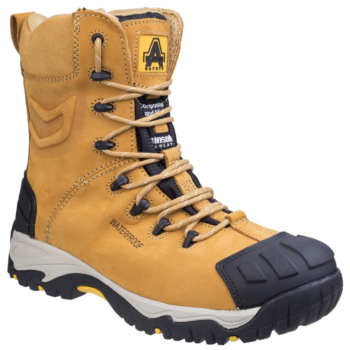 Amblers Safety High-top Waterproof Lace Up Safety Boot