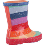 Hunter Original Kid's First Classic Rainbow Giant Glitter Boots