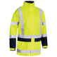 Bisley Taped Hi-Vis Rain Shell Jacket