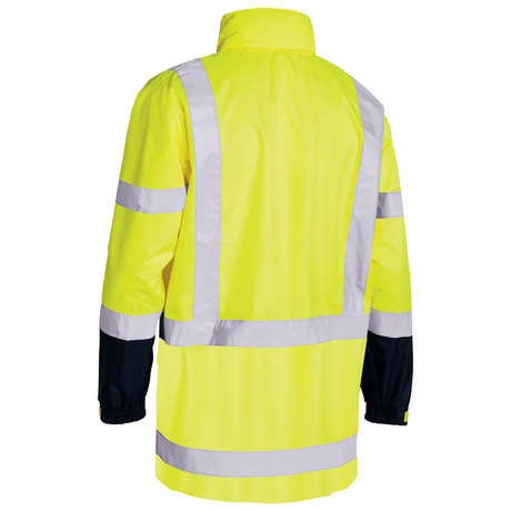 Bisley Taped Hi-Vis Rain Shell Jacket